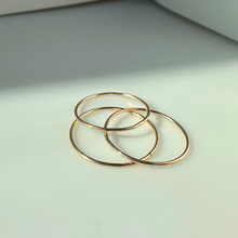 Load image into Gallery viewer, Gold Filled Stacking Ring - Smooth