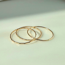 Load image into Gallery viewer, Gold Filled Stacking Ring - Smooth