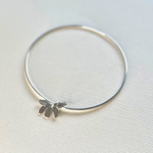 Load image into Gallery viewer, Naupaka Charm Bangle Bracelet