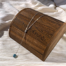 Load image into Gallery viewer, Blue Pearl Lariat