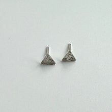 Load image into Gallery viewer, Sterling Silver Triangle Studs
