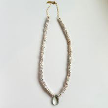 Load image into Gallery viewer, Amethyst &amp; Shell Necklace

