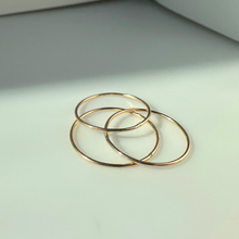 Load image into Gallery viewer, Gold Filled Stacking Ring - Smooth
