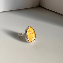 Load image into Gallery viewer, Kapa Cloth &amp; Sterling Silver Ring
